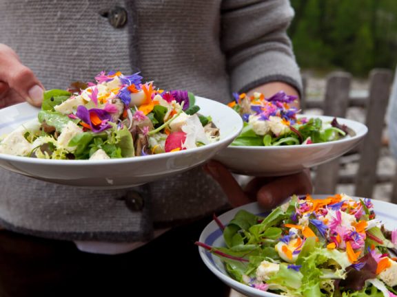 Sommer Südtirol Essen