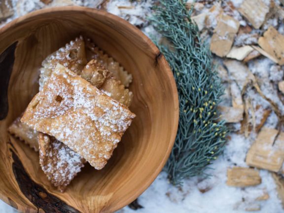 Winter Südtirol Krapfen Urlaub Bauernhof