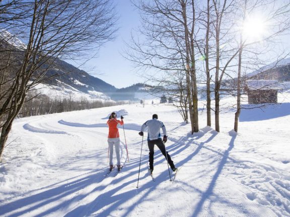 Seiser Alm Langlaufen Urlaub Bauernhof
