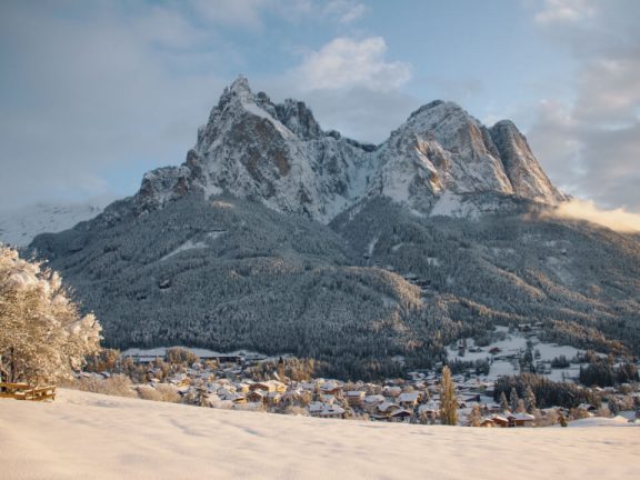 Winter Dolomiten Urlaub Bauernhof