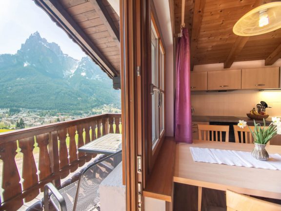 wohnung-dolomitenzauber-3 Urlaub auf dem Bauernhof Wohnung Ausblick Seis am Schlern